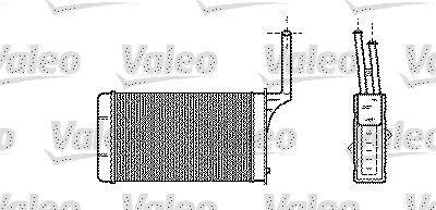 Radiateur de chauffage VALEO 812114