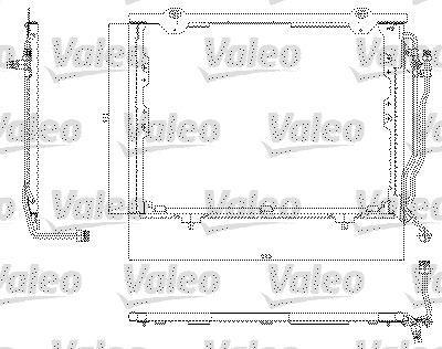 Condenseur, climatisation (Radiateur de climatisation) VALEO ref. 817563