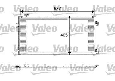 Condensador, aire acondicionado VALEO ref. 817646
