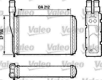 Radiador de calefacción VALEO ref. 883790