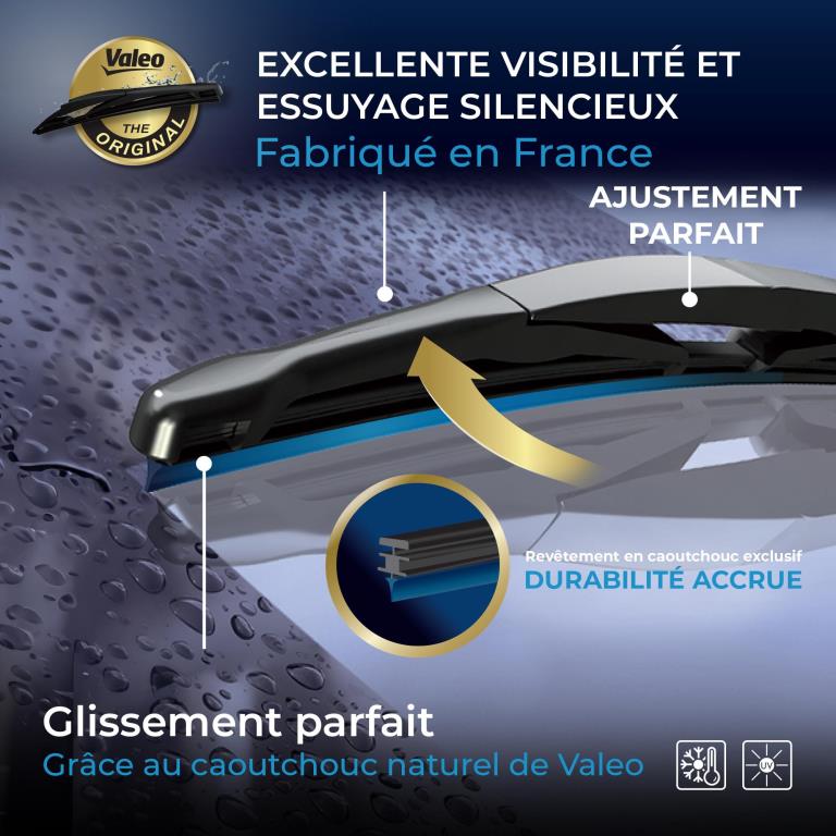 Balai d'essuie-glace (Essuie glace) VALEO VR54 - ref. 574199