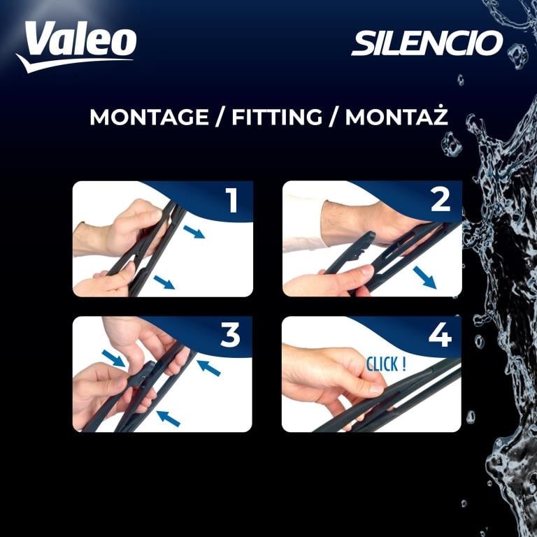 Balai d'essuie-glace (Essuie glace) VALEO VR30 - ref. 574247