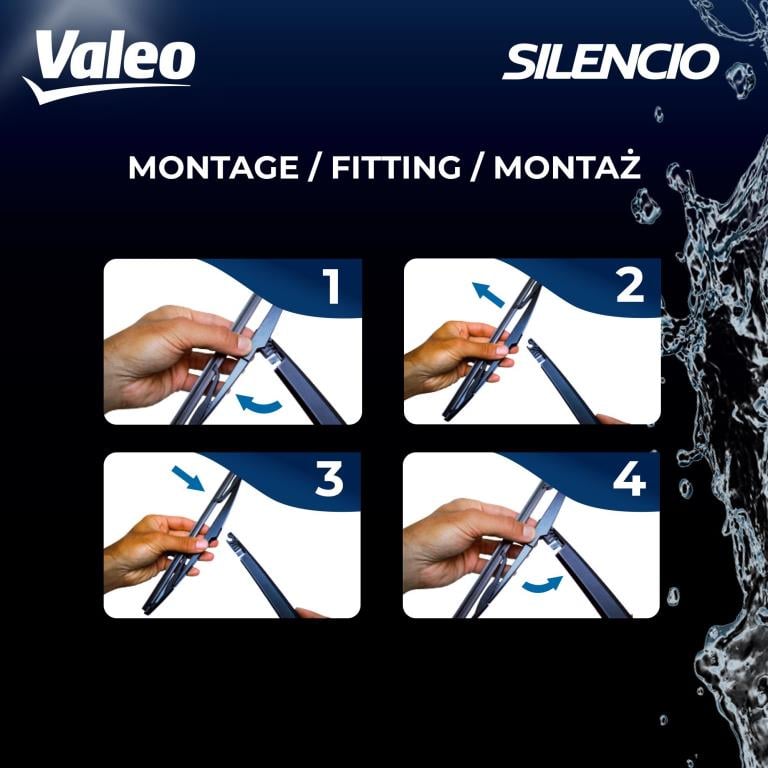 Balai d'essuie-glace (Essuie glace) VALEO VR38 - ref. 574205