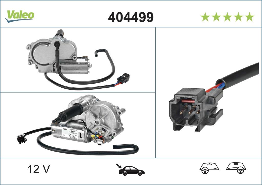 Moteur d'essuie-glace VALEO 404520