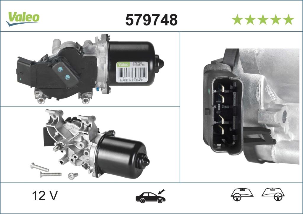 Motor del limpiaparabrisas VALEO ref. 579751