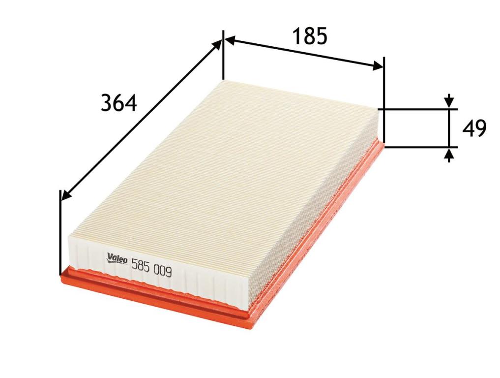 Filtro de ar VALEO ref. 585009