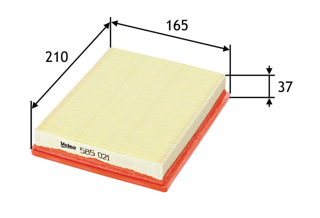 Filtre à air VALEO ref. 585021