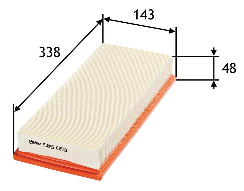 Filtre à air VALEO ref. 585050