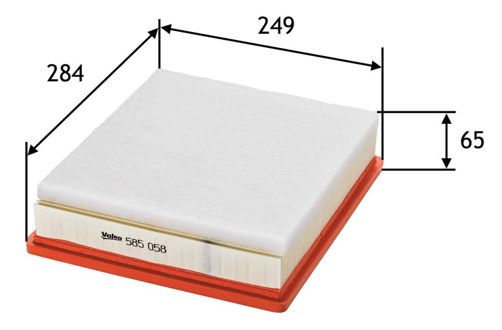 Filtro de ar VALEO ref. 585058