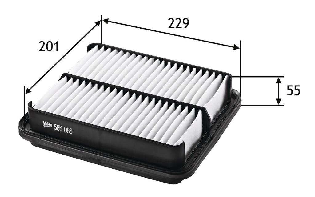 Filtro de aire (de coche) VALEO ref. 585086
