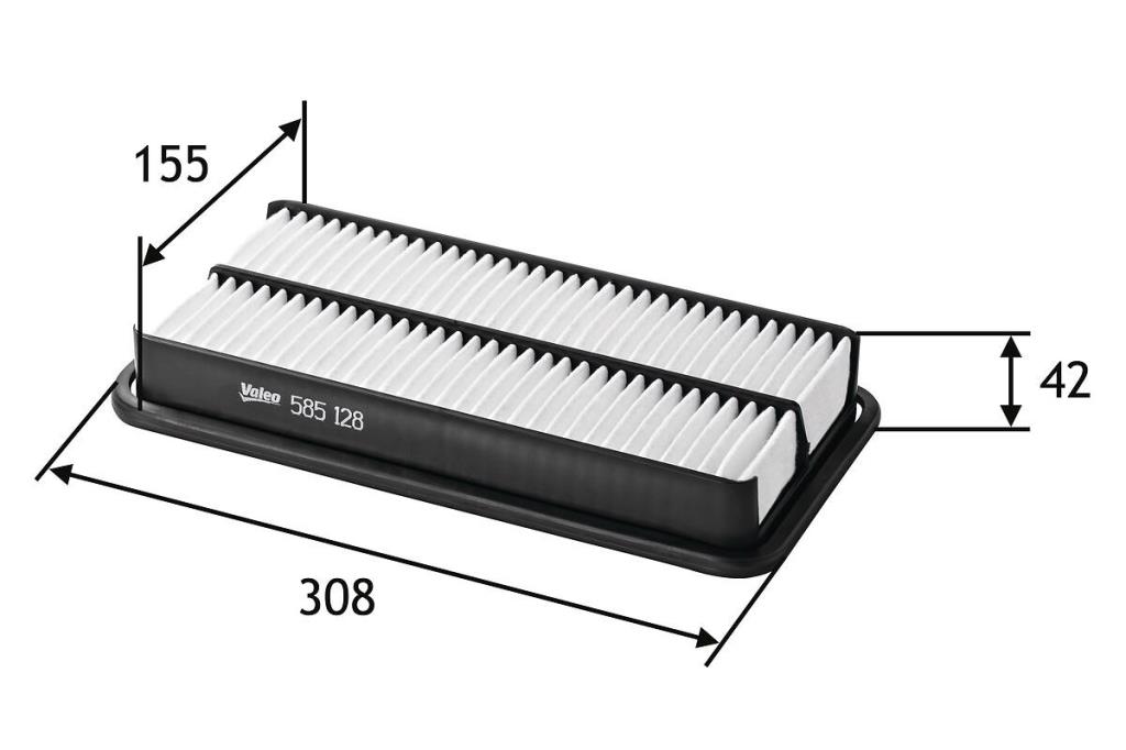 Filtre à air VALEO ref. 585128