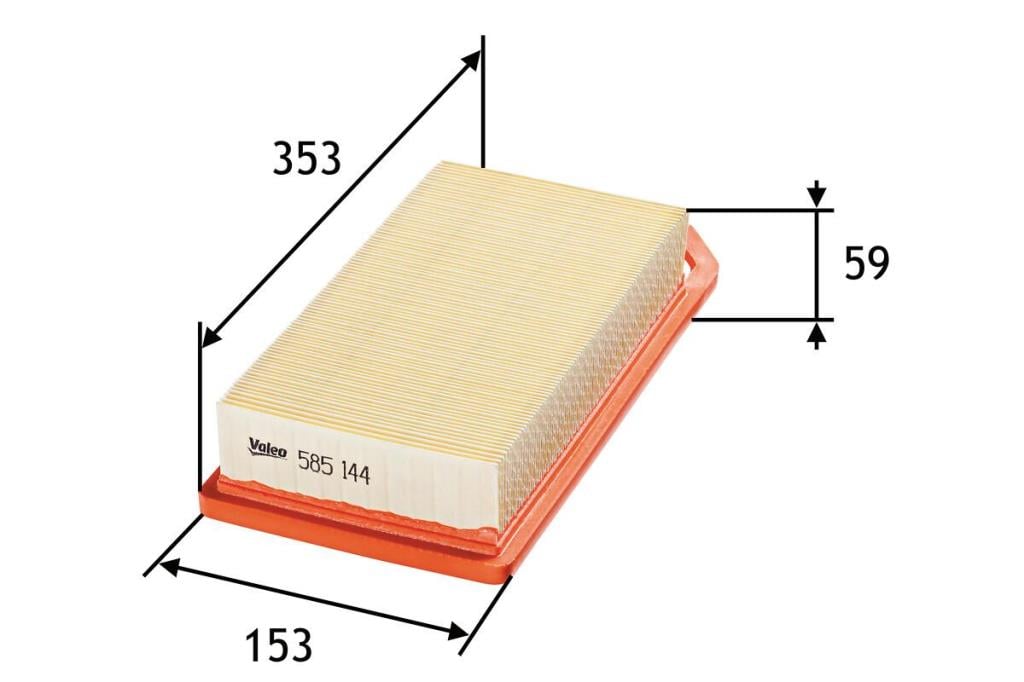 Filtre à air VALEO ref. 585144