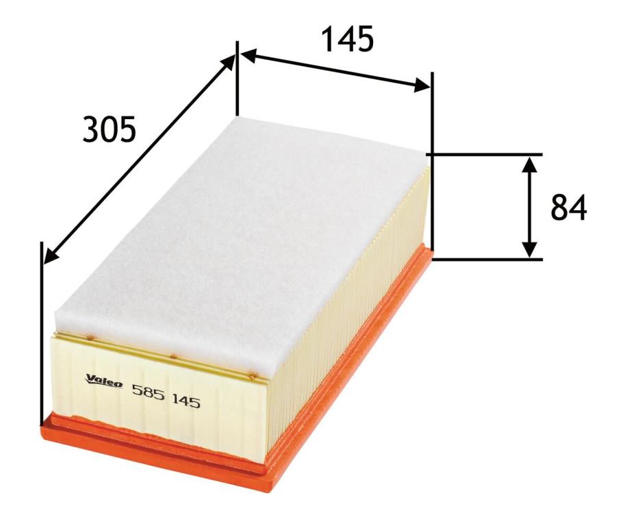 Filtre à air VALEO 585145