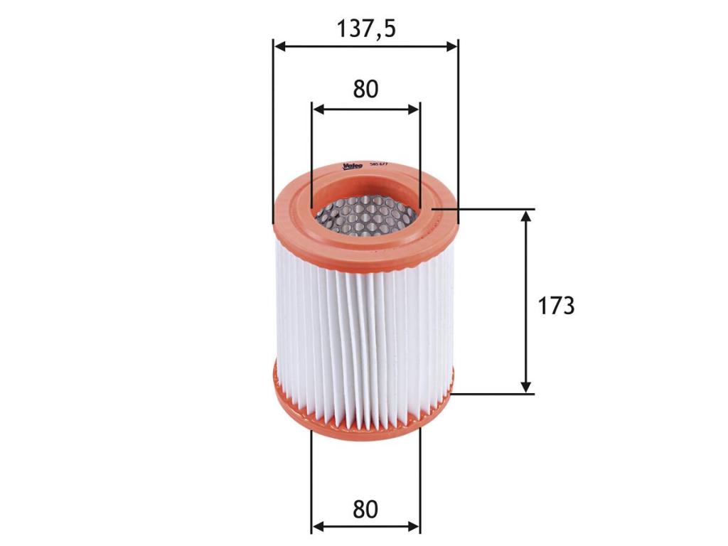 Filtre à air VALEO ref. 585677