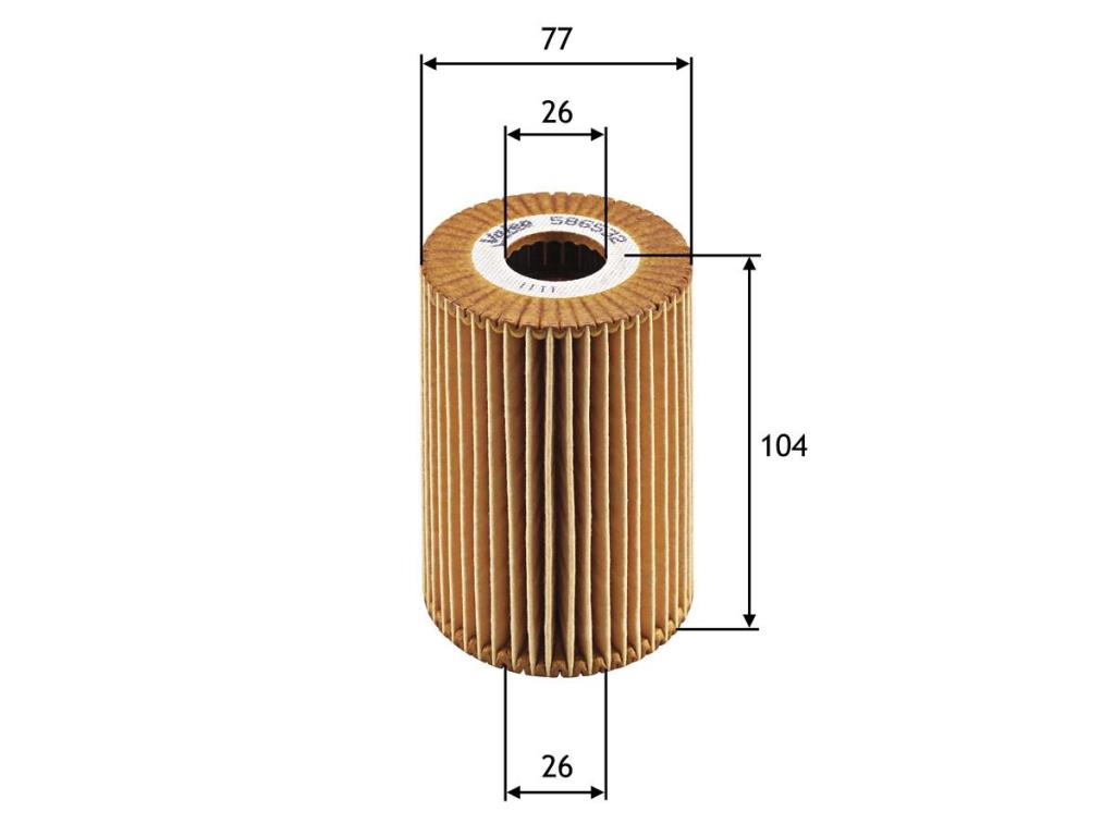 Filtro de aceite VALEO ref. 586532