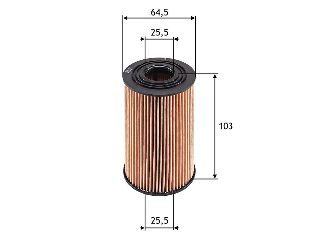 Filtre à huile VALEO ref. 586533