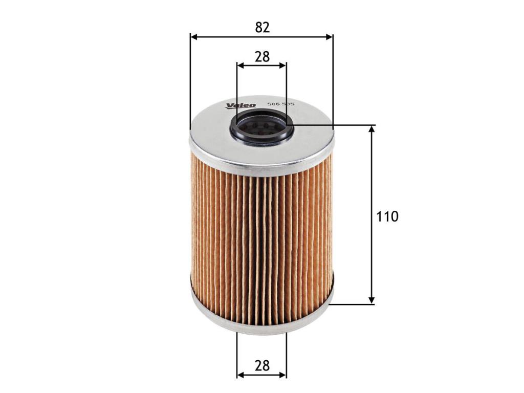 Filtro de aceite VALEO ref. 586535