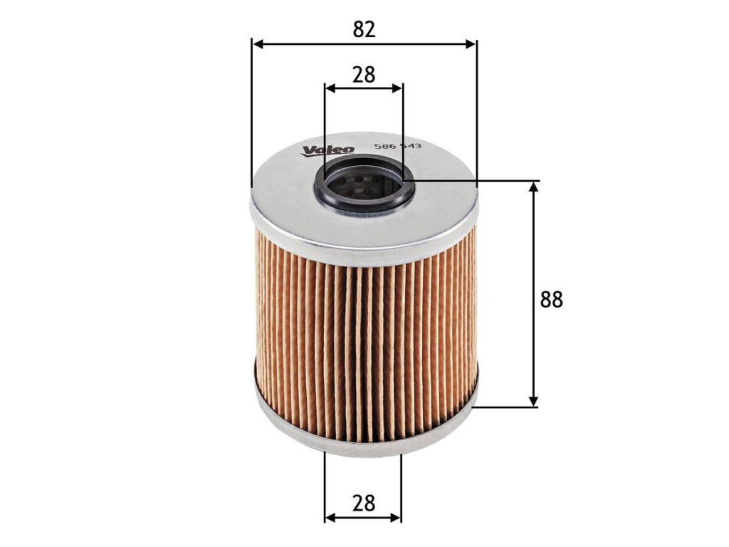 Filtro de aceite VALEO ref. 586543