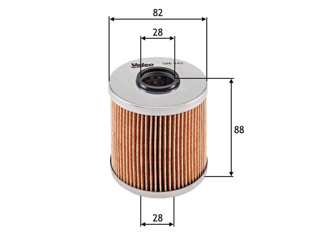 Filtro de aceite VALEO ref. 586543