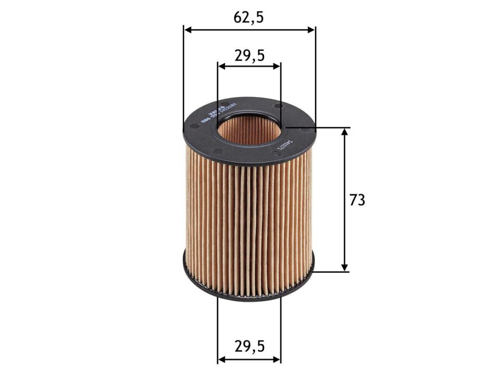 Filtro de aceite VALEO 586554