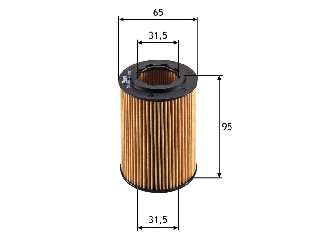 Filtro de óleo VALEO ref. 586555