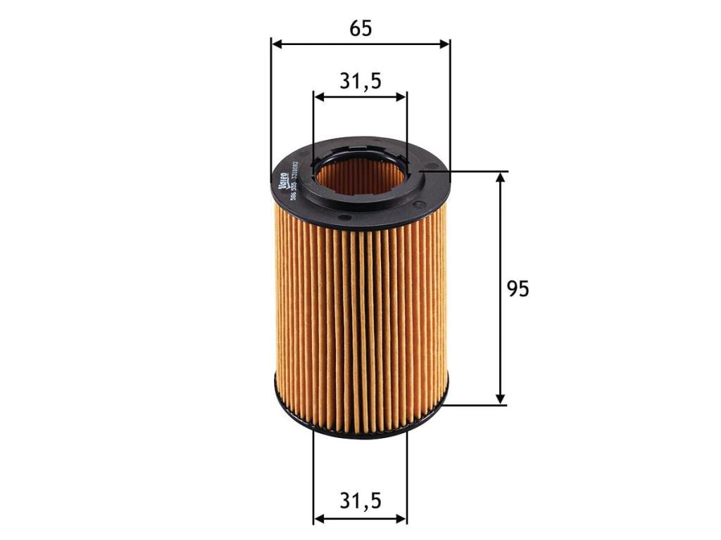 Filtro de óleo VALEO ref. 586555