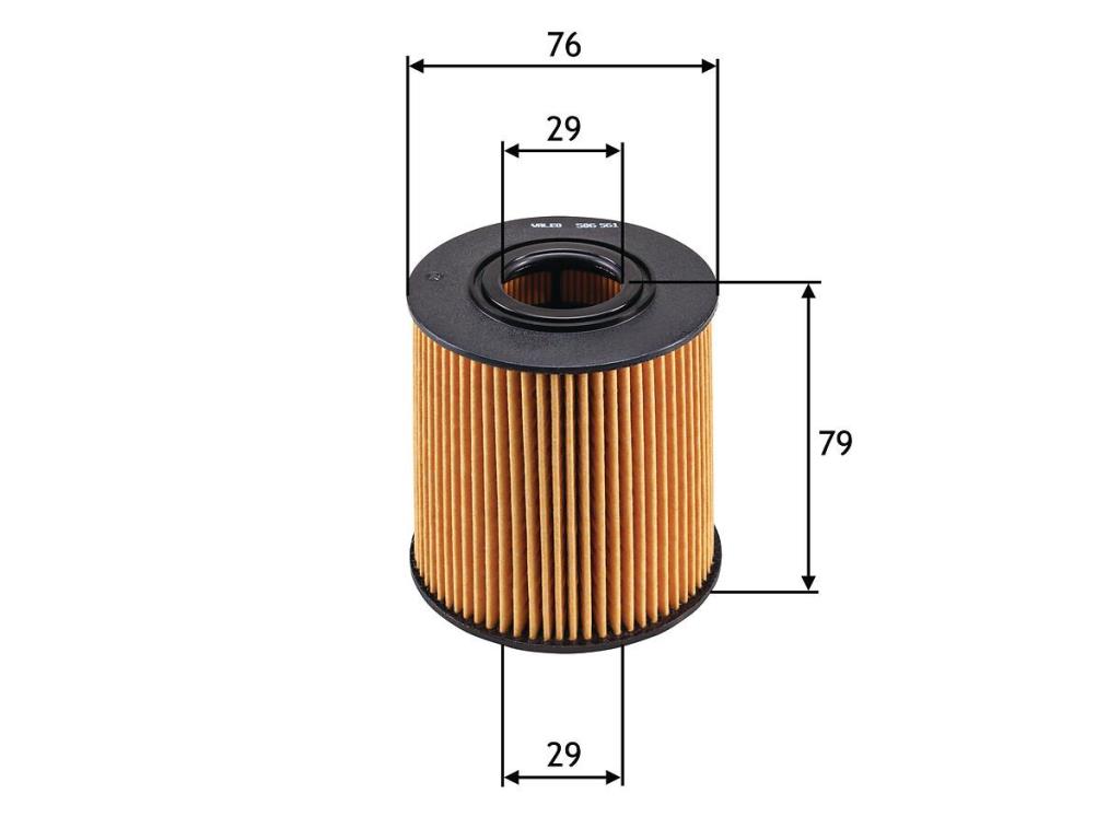 Filtro de óleo VALEO ref. 586561
