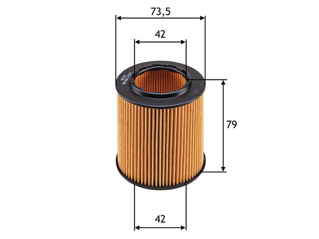 Filtro de óleo VALEO ref. 586566