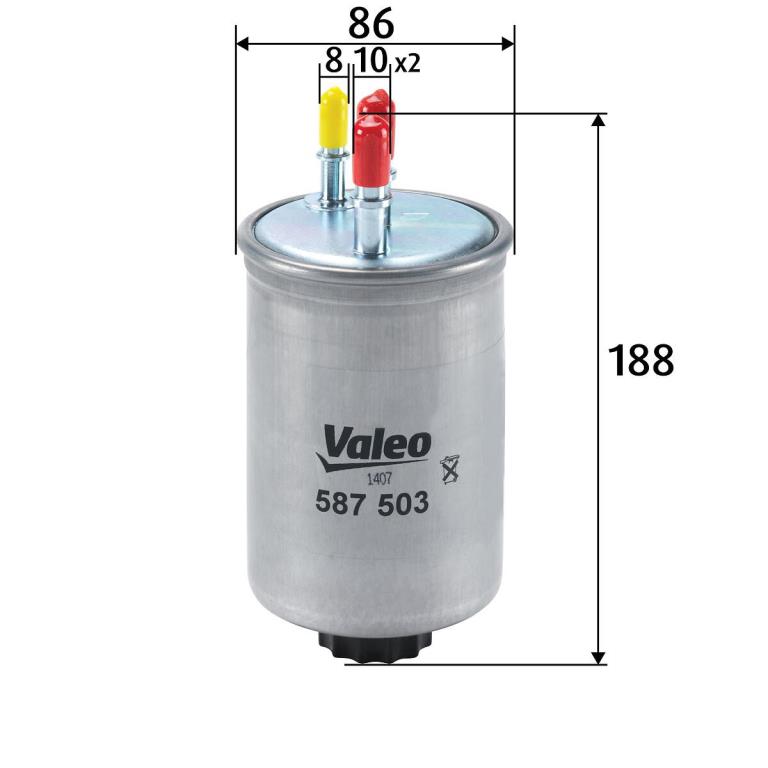 Filtro combustible VALEO ref. 587503