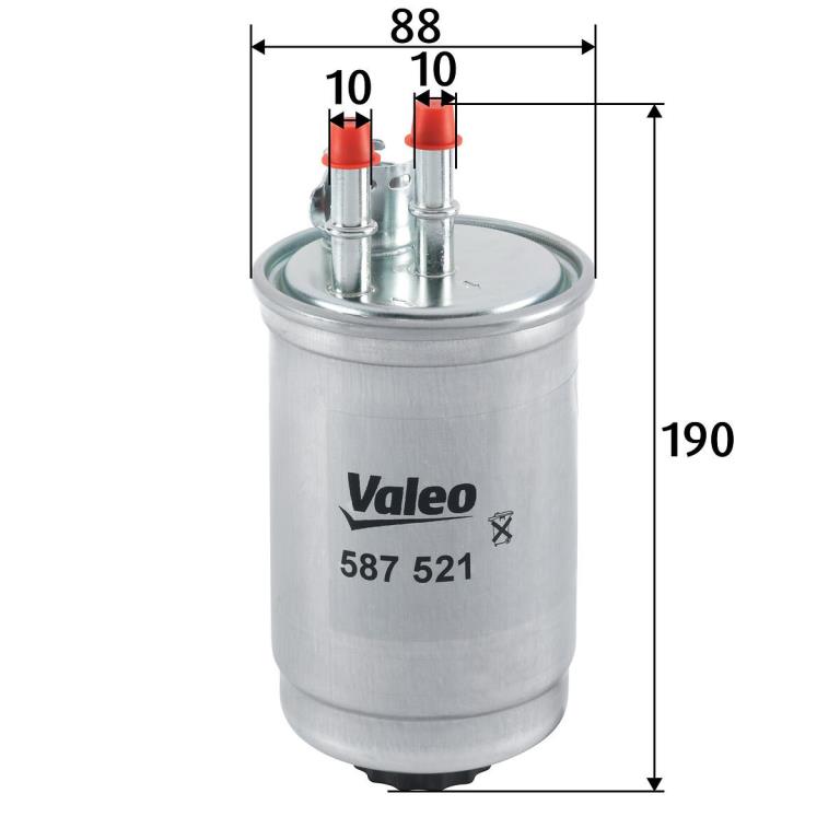 Filtro combustible VALEO ref. 587521