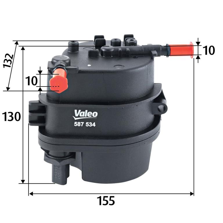 Filtro de combustível VALEO ref. 587534
