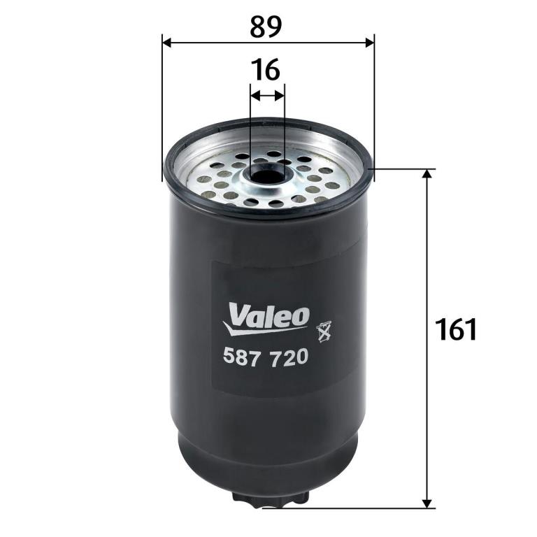 Filtre à carburant (Filtre à gasoil) VALEO ref. 587720