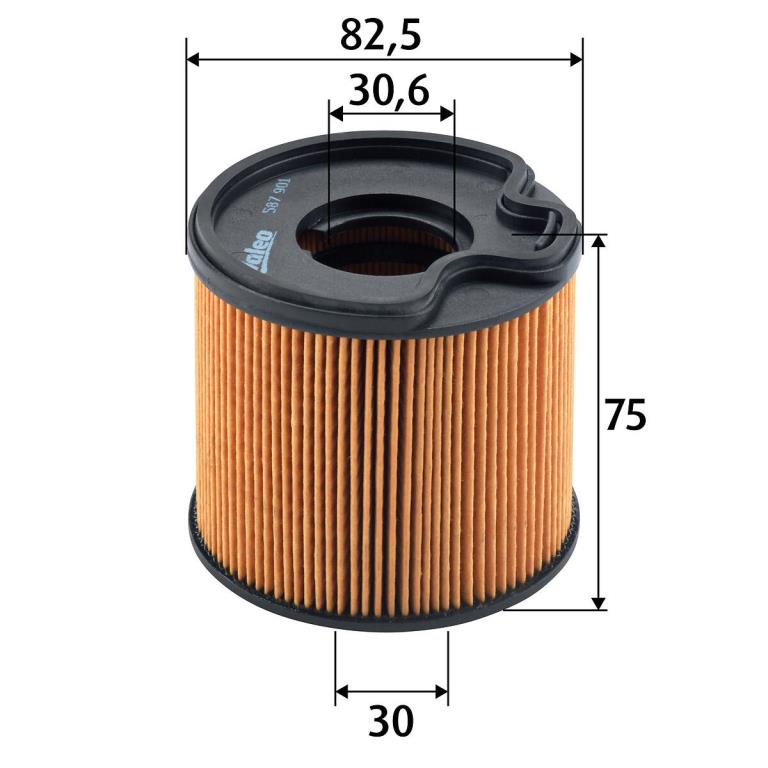 Filtre à carburant (Filtre à gasoil) VALEO ref. 587901
