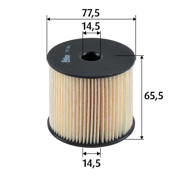 Filtre à carburant (Filtre à gasoil) VALEO ref. 587903