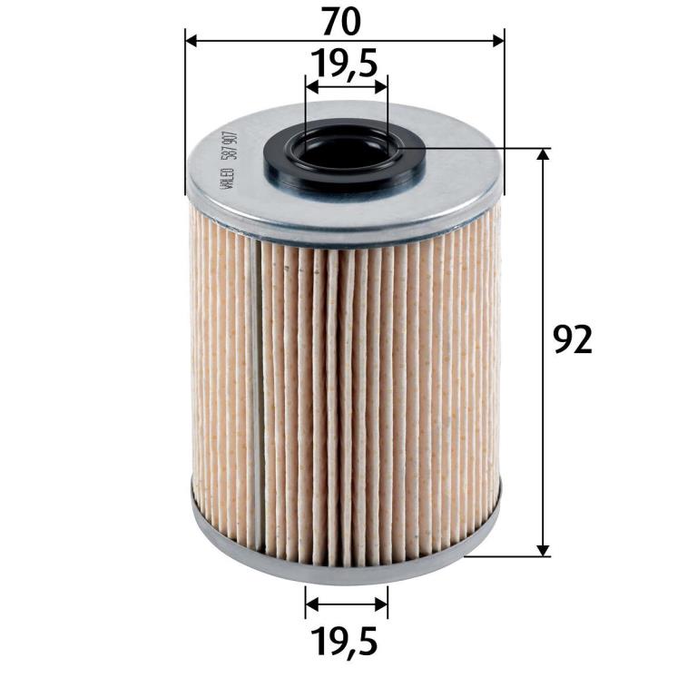 Filtro de combustível VALEO ref. 587907