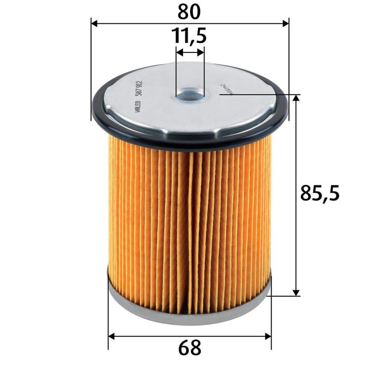 Filtro de combustível VALEO ref. 587912