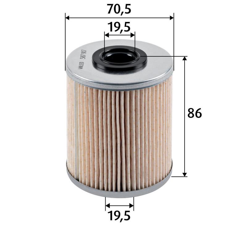 Filtre à carburant (Filtre à gasoil) VALEO ref. 587917
