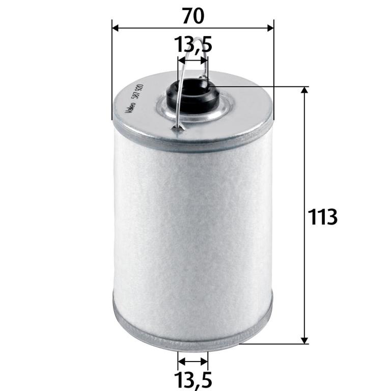 Filtre à carburant (Filtre à gasoil) VALEO 587920
