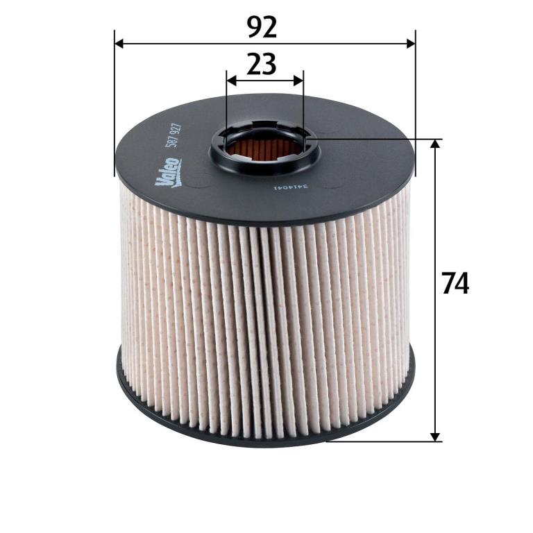 Filtre à carburant (Filtre à gasoil) VALEO ref. 587927