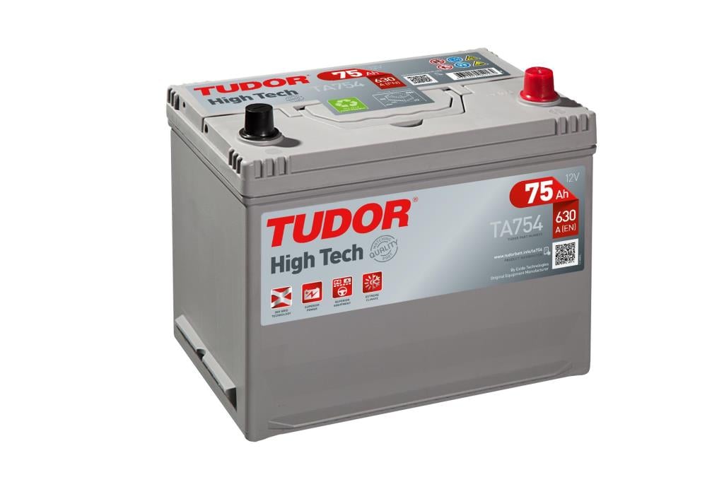 Batterie (de voiture) TUDOR 75.0 - ref. TA754