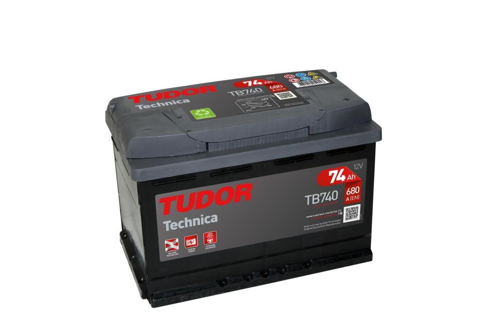 Batterie TUDOR 74 Ah - ref. TB740 au meilleur prix - Oscaro