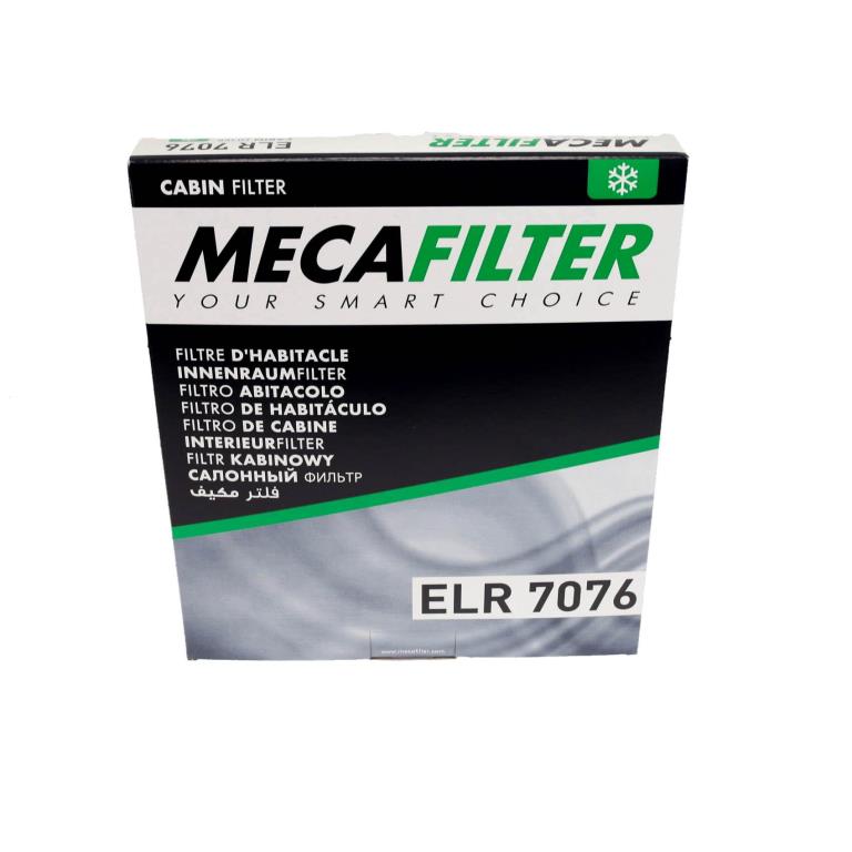 Filtre d'habitacle (Filtre à pollen) MECAFILTER ref. ELR7076