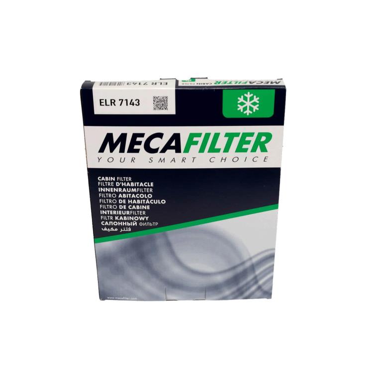 Filtre d'habitacle (Filtre à pollen) MECAFILTER ref. ELR7143