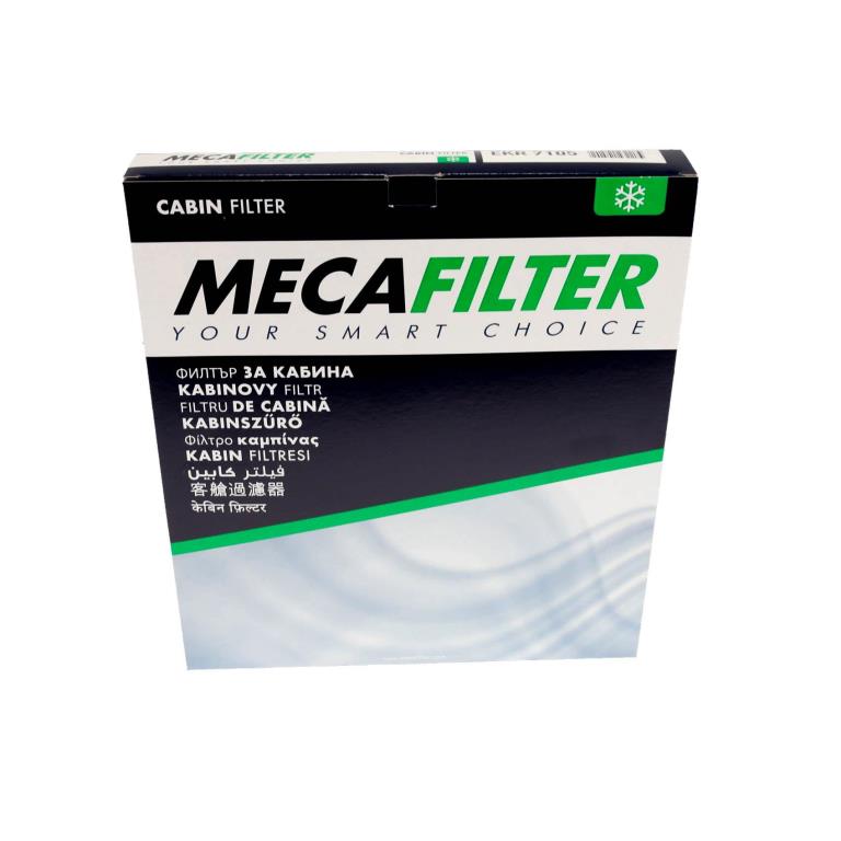 Filtre d'habitacle (Filtre à pollen) MECAFILTER ref. EKR7105