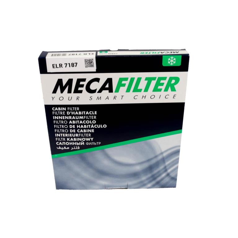 Filtre d'habitacle (Filtre à pollen) MECAFILTER ref. ELR7187