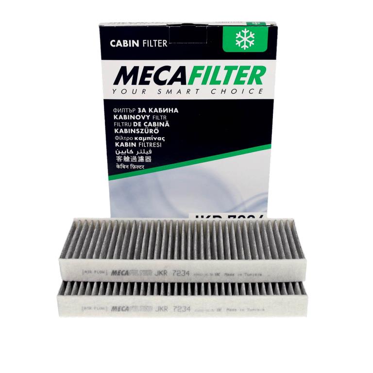 Filtre d'habitacle (Filtre à pollen) MECAFILTER ref. JKR7234
