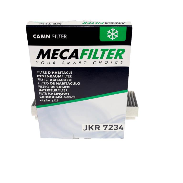 Filtre d'habitacle (Filtre à pollen) MECAFILTER ref. JKR7234