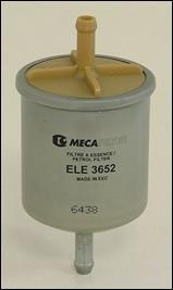 Filtre à carburant (Filtre à gasoil) MECAFILTER ref. ELE3652