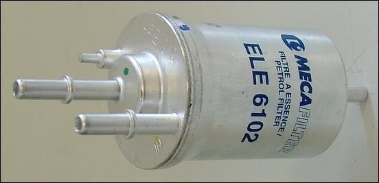 Filtre à carburant MECAFILTER ELE6102
