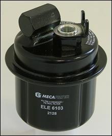 Filtre à carburant (Filtre à gasoil) MECAFILTER ref. ELE6103